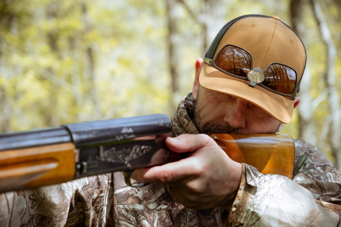 Person Using a LiDGiT while hunting